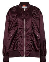 Numph Nufria Oversized Bomber Jacket - Winetasting